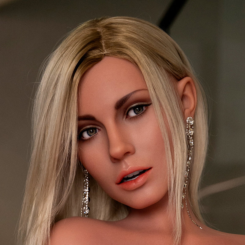 head only sex doll Realistic Silicone Sex Doll Head Real Oral Mobile Jaw Tongue Love Doll  Heads Toy