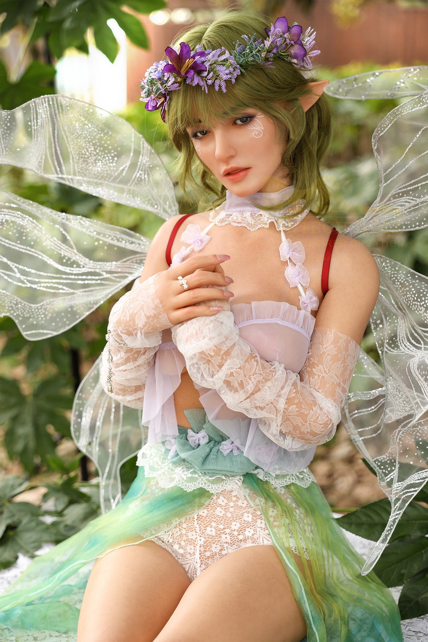 Tinkerbelle: Fairy Elf Sex Doll 167cm Silicone Irontech Doll