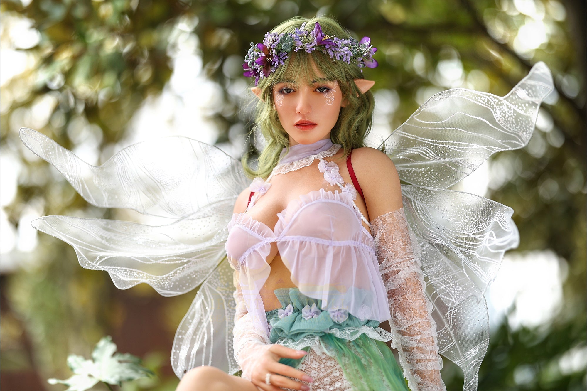 Tinkerbelle: Fairy Elf Sex Doll 167cm Silicone Irontech Doll