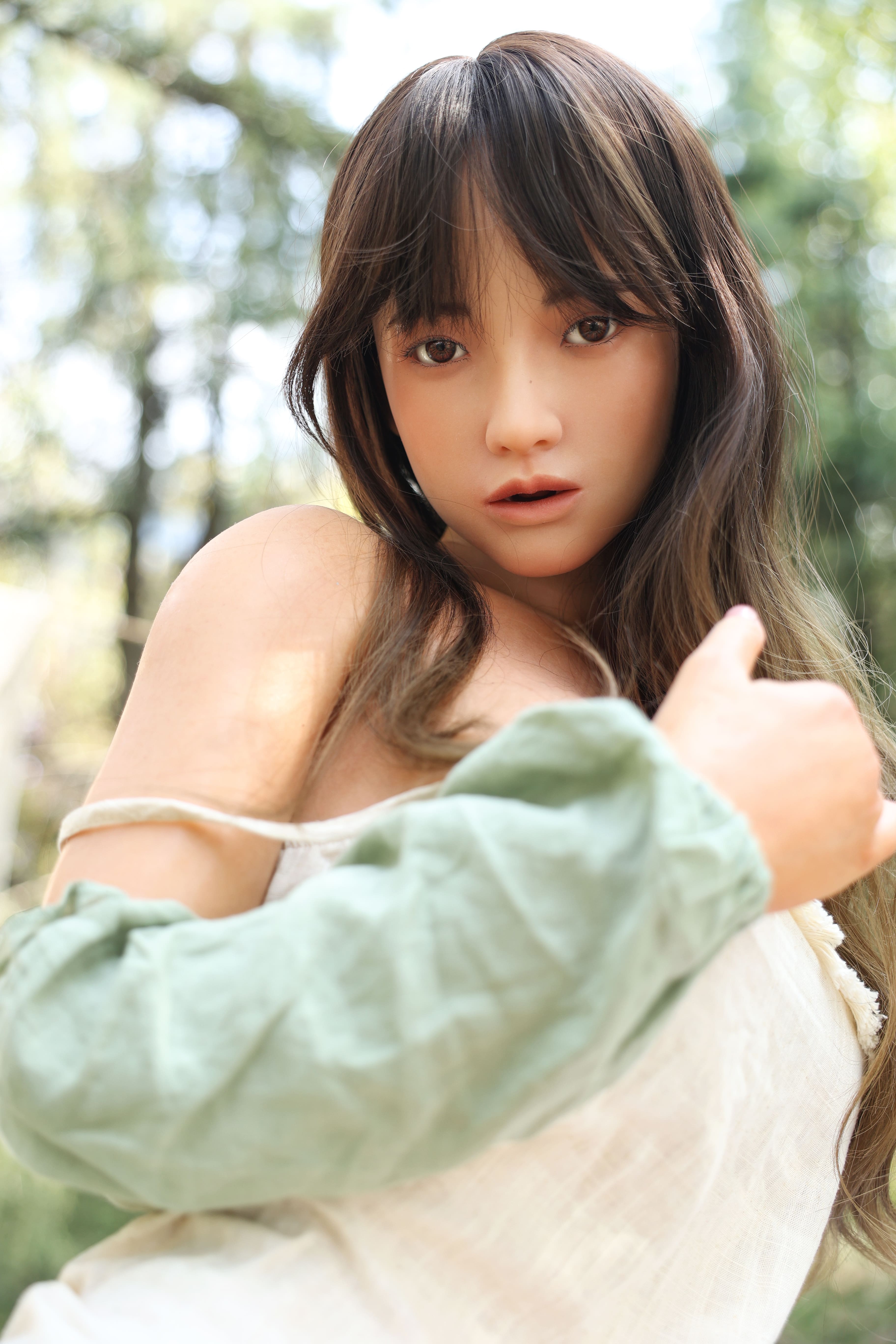 Jeanine: Young Asian Wife Sex Doll 167cm Silicone Irontech Doll