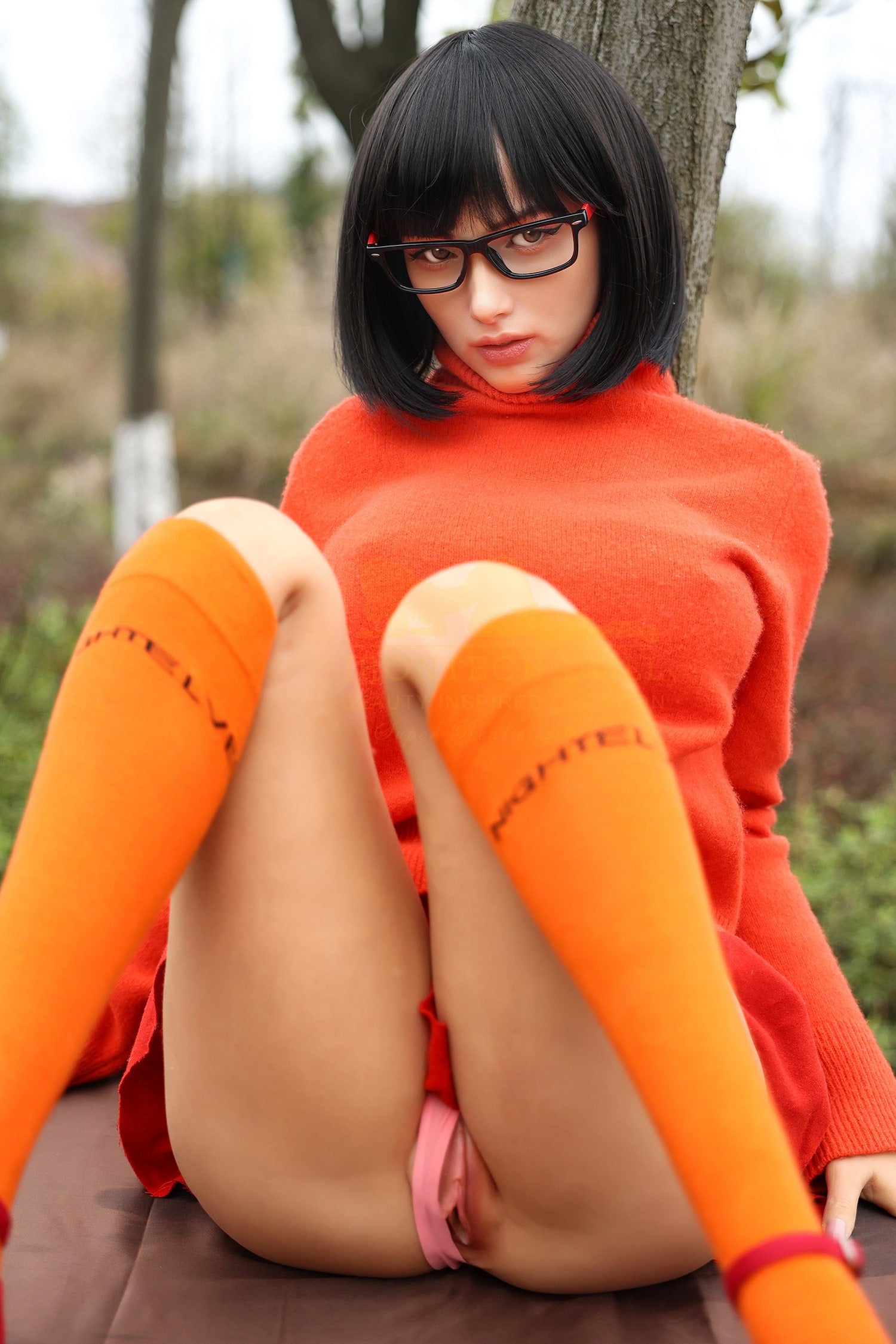 Velma: Nerdy Detective Sex Doll 167cm Silicone Irontech Doll