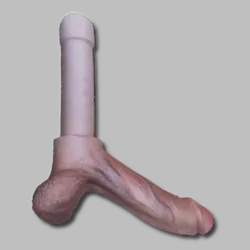 Opción personalizada de Real Lady: accesorio para pene (9.8 pulgadas)