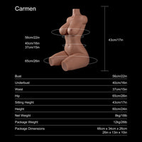 Carmen: 60cm C-Cup Torso (Ready To Ship)