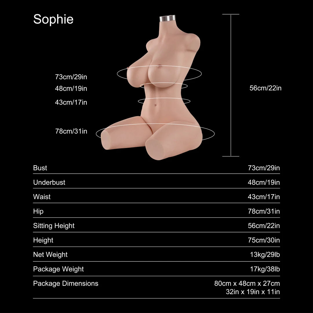 Sophie: 75cm G-Cup Torso (Ready To Ship)