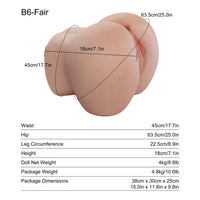 Anna: 4kg Mini Butt Torso (Fair Skin)