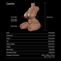 Camila: 75cm H-Cup Torso (Ready To Ship)