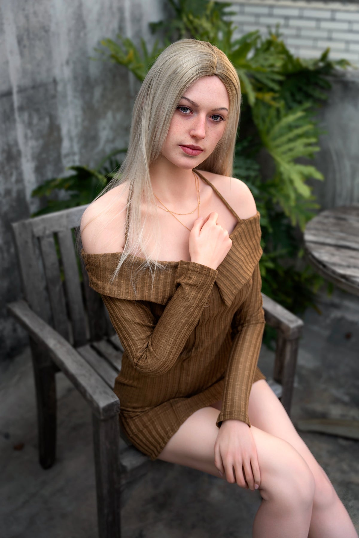 Ramona: muñeca sexual rubia pecosa