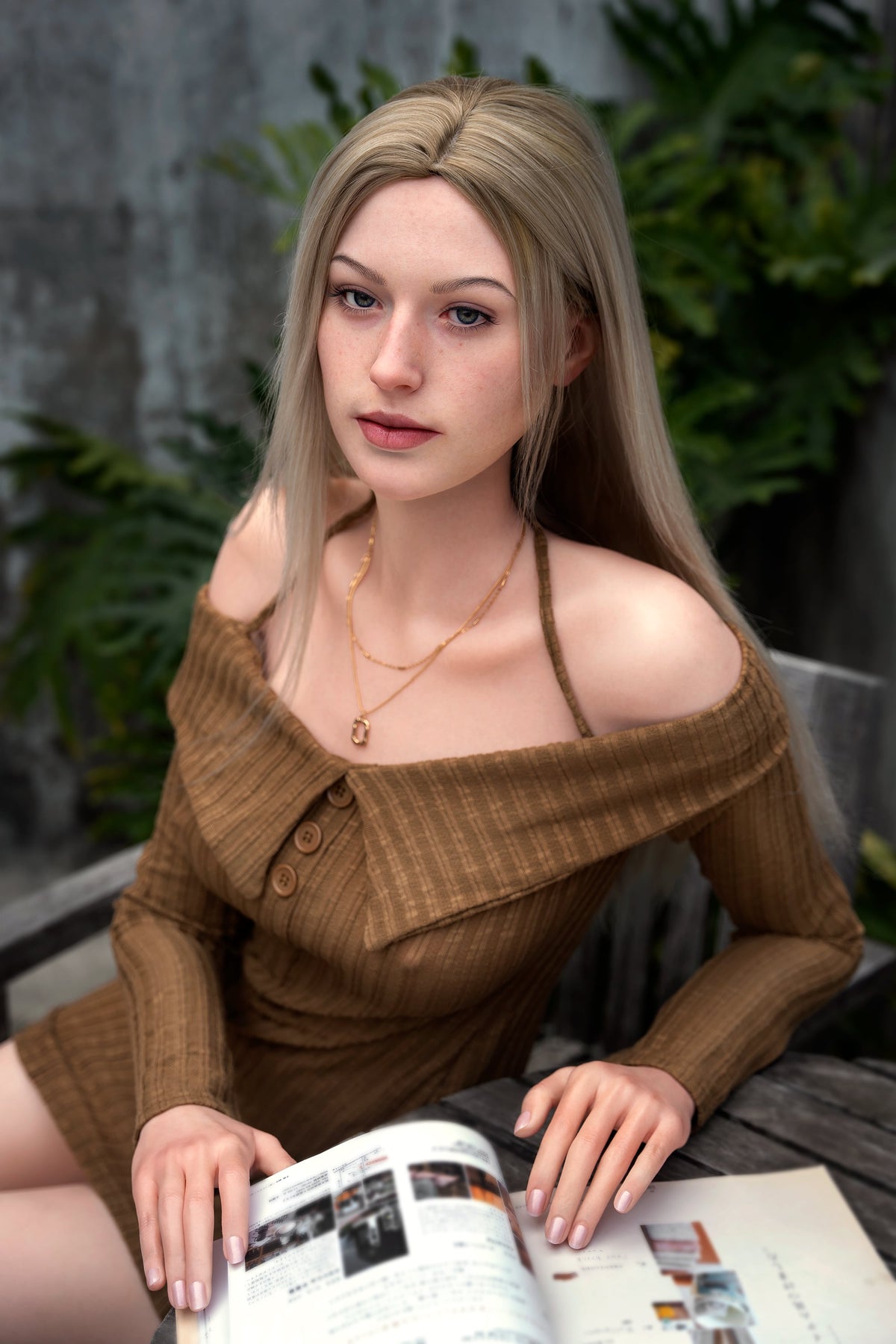 Ramona: muñeca sexual rubia pecosa