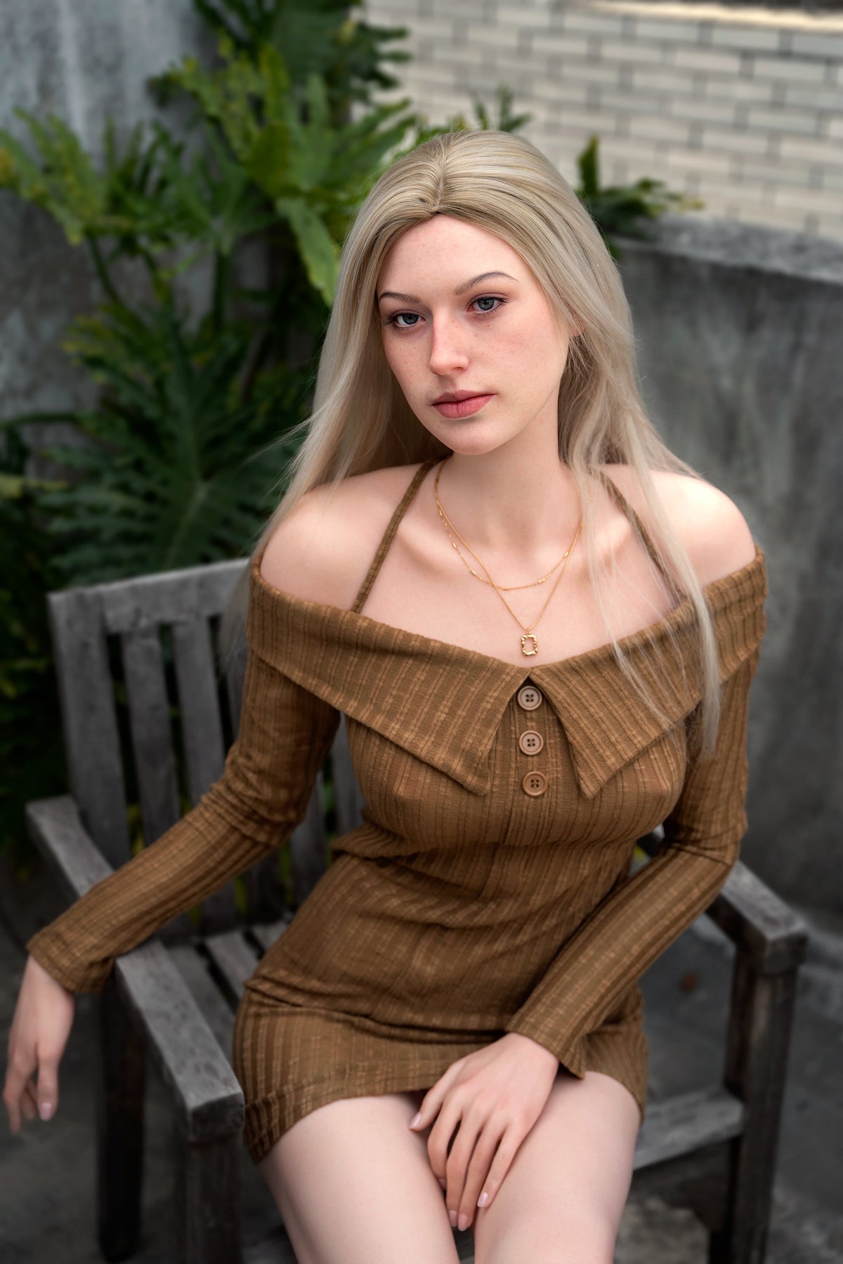 Ramona: muñeca sexual rubia pecosa