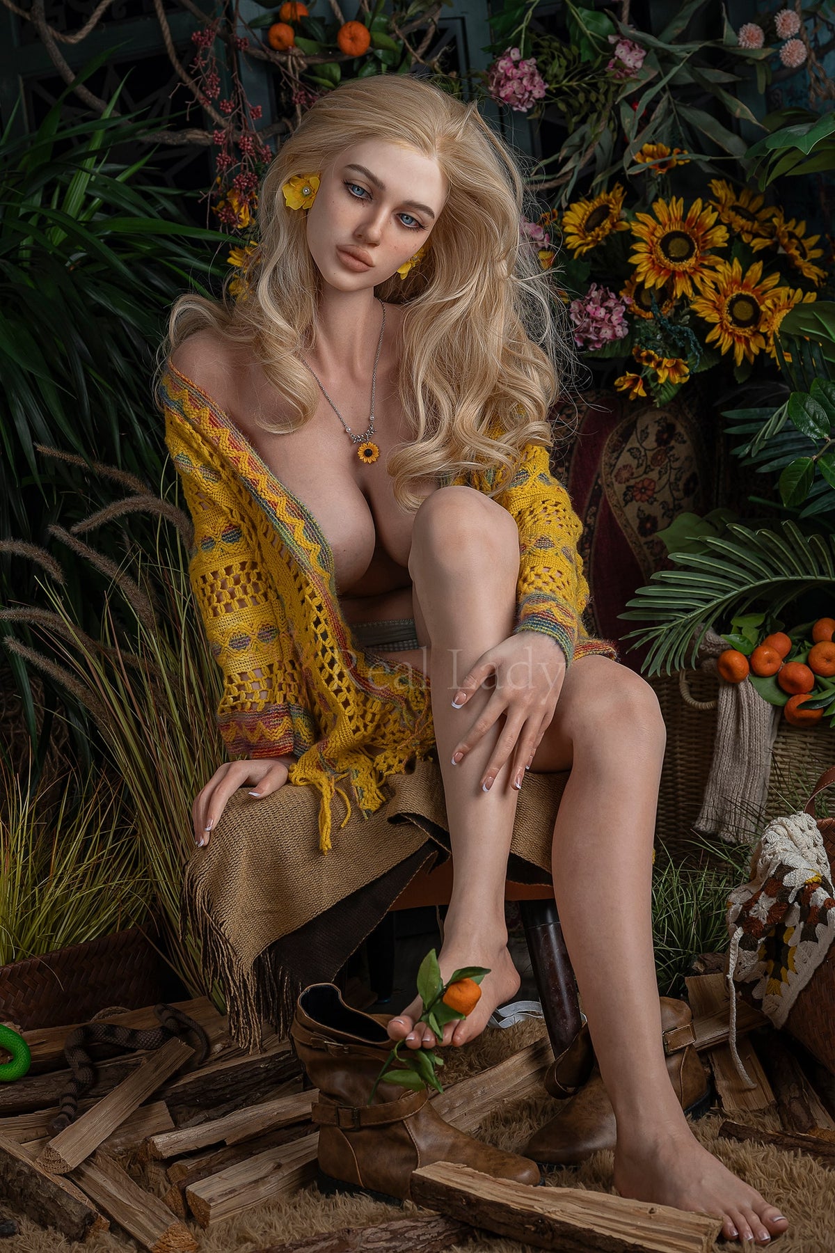 Girasol: Muñeca sexual sexy de floristería