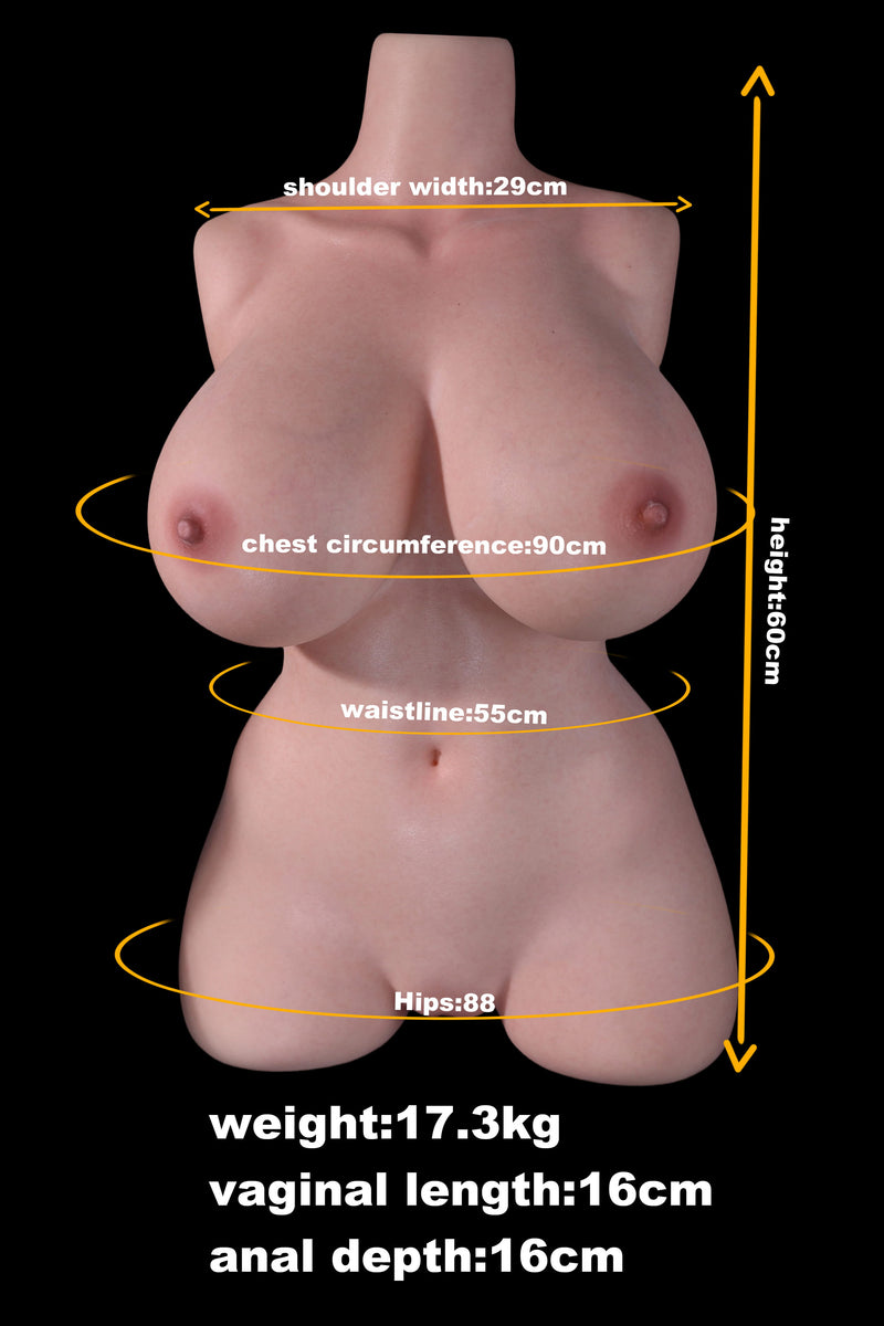 Torso de muñeca sexual Arcana T-01
