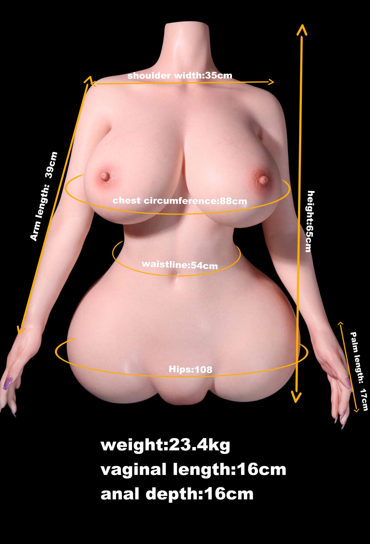 Arcana T-02 Sex Doll Torso