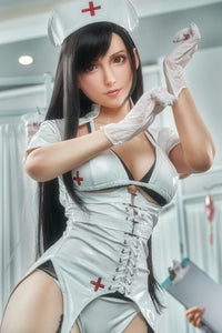 Tifa V: 167cm D-Cup Silicone Sex Doll