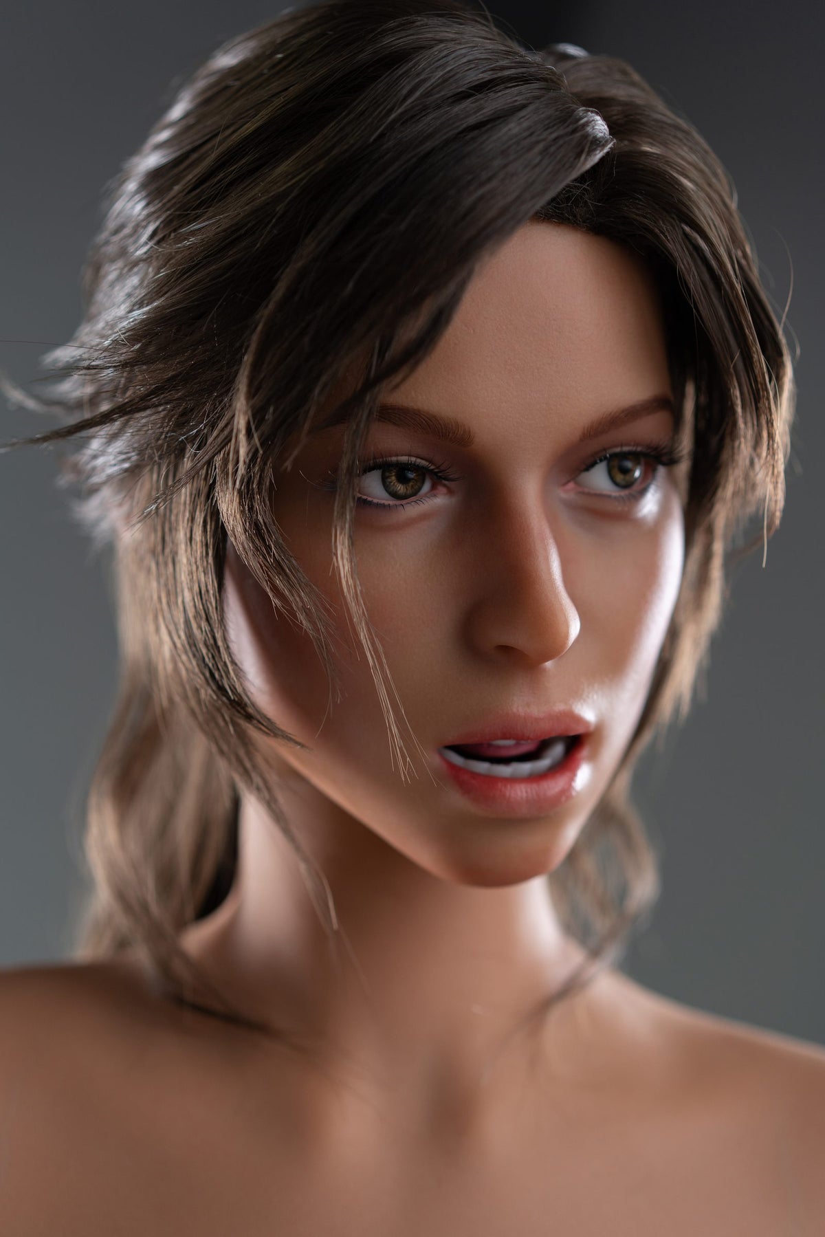 Lara Croft: 166cm E-Cup Silicone Sex Doll
