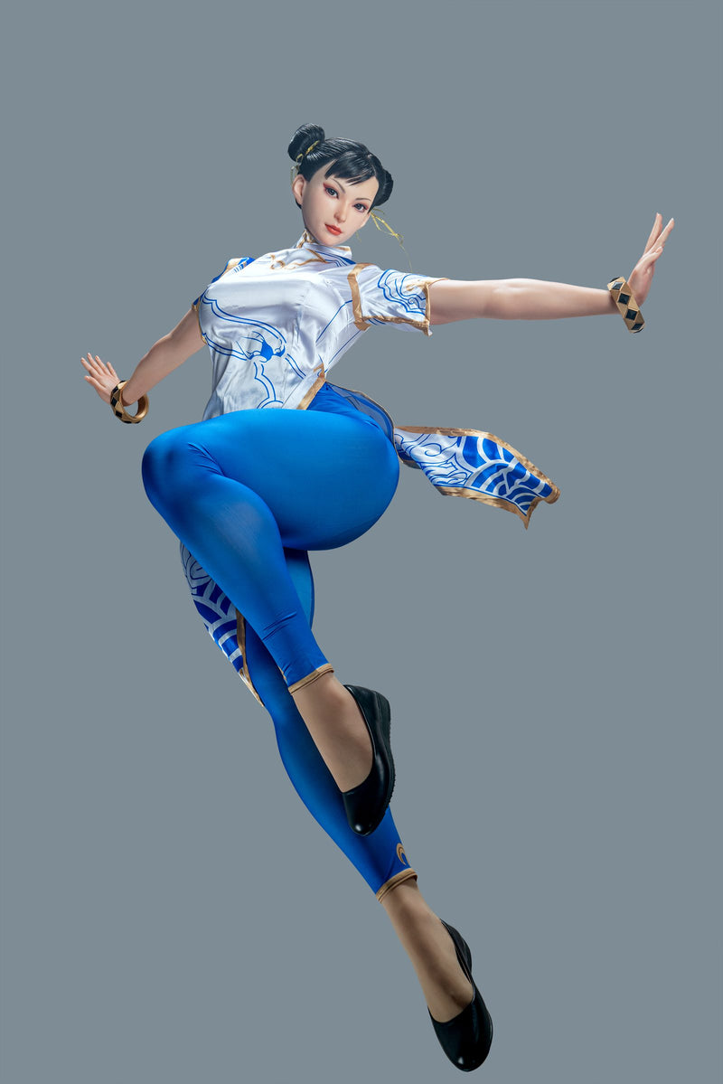 Chun-Li: 169cm F-Cup Silicone Sex Doll