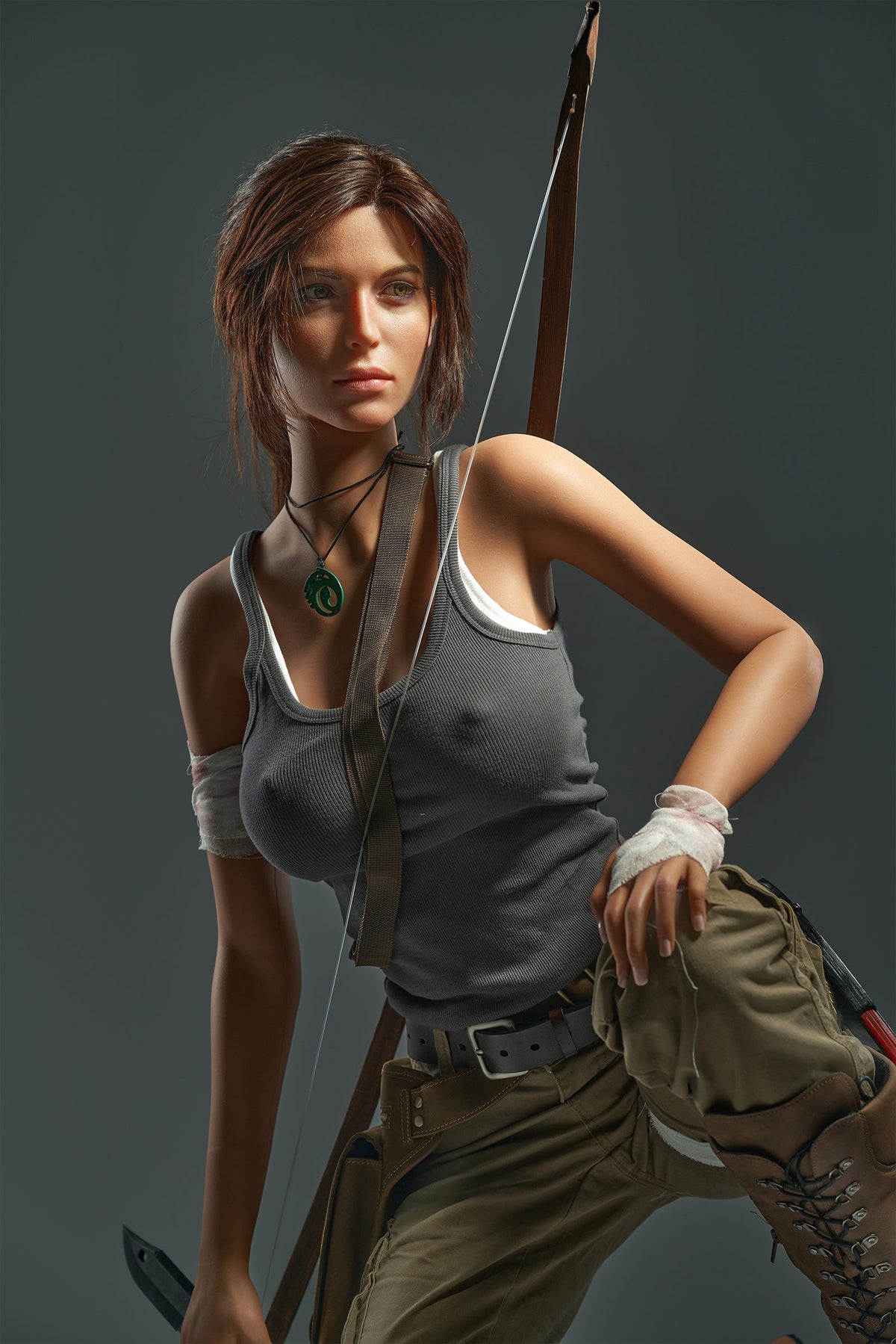 Lara Croft II: 166cm E-Cup Silicone Sex Doll