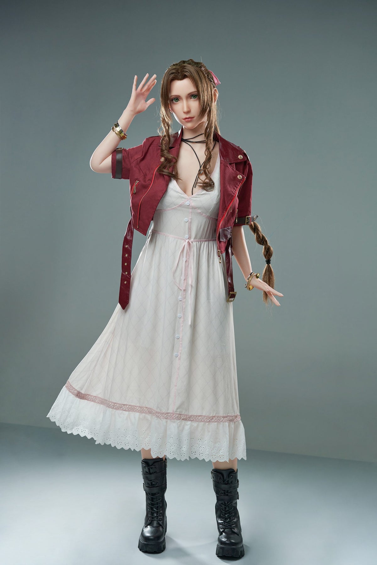 Aerith: 167cm D-Cup Silicone Sex Doll