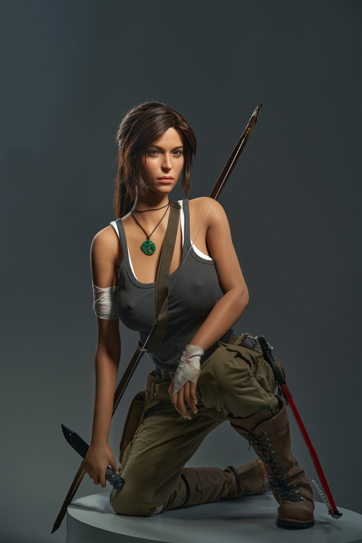 Lara Croft II: 166cm E-Cup Silicone Sex Doll