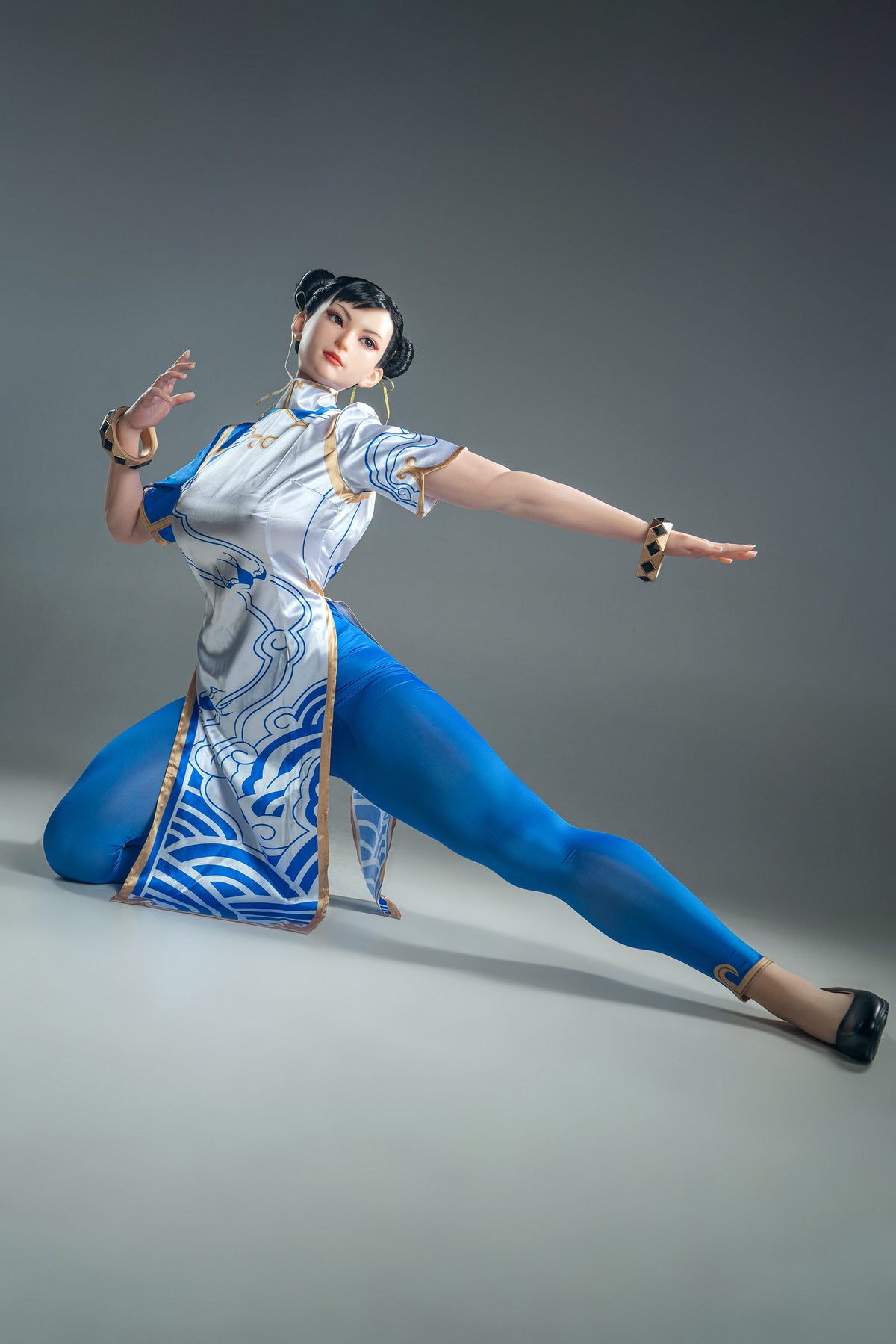 Chun-Li: 169cm F-Cup Silicone Sex Doll