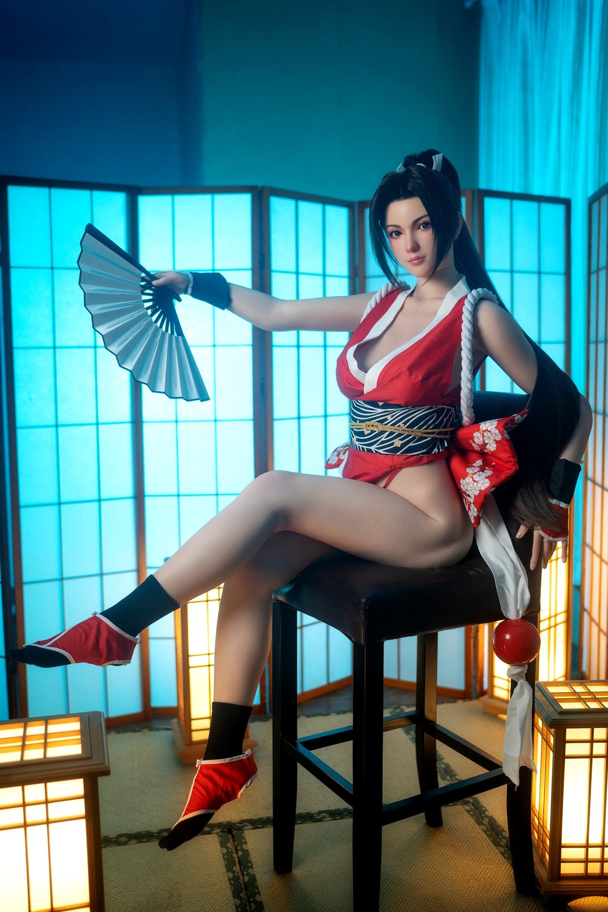 Mai Shiranui: 168cm E-Cup Silicone Sex Doll