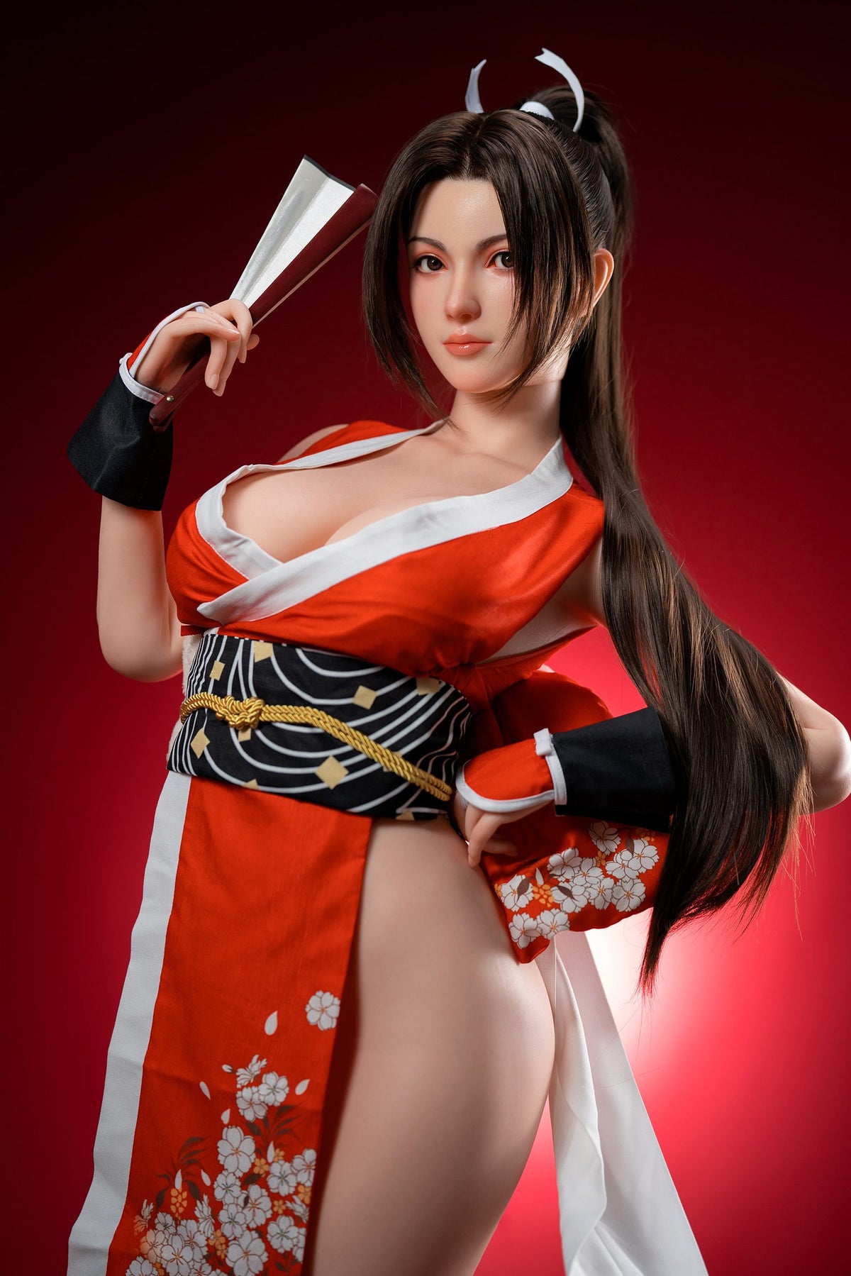 Mai Shiranui II: 165cm G-Cup Silicone Sex Doll