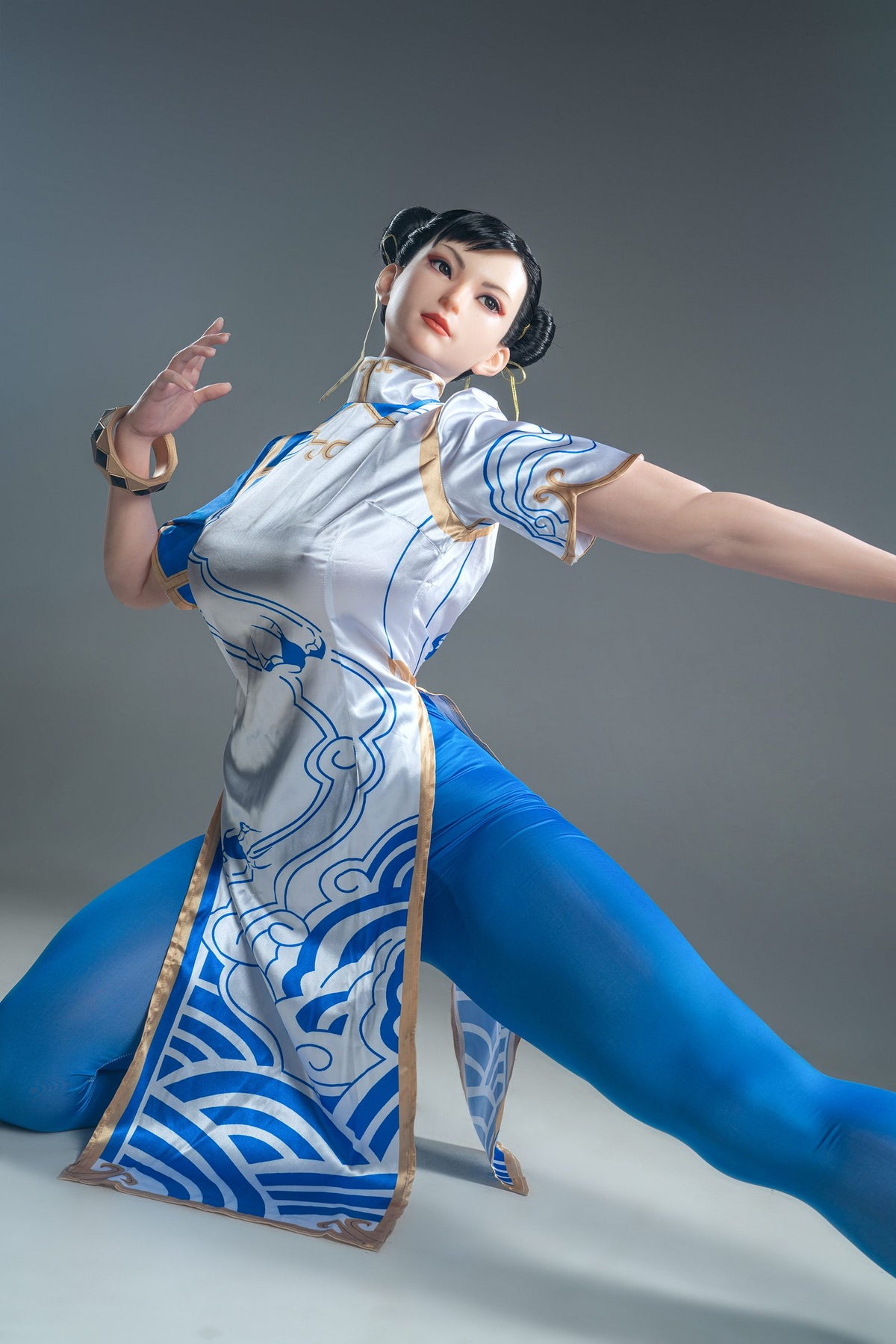 Chun-Li: 169cm F-Cup Silicone Sex Doll