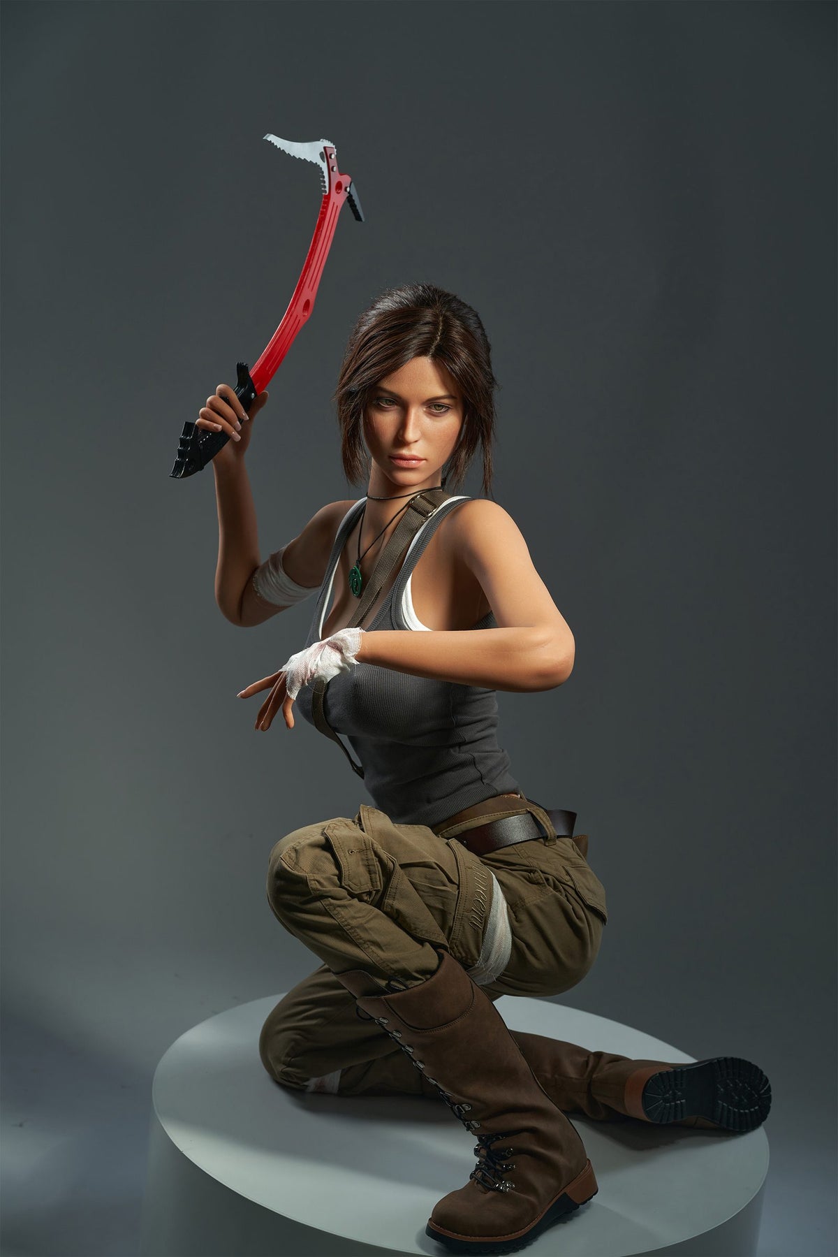 Lara Croft II: 166cm E-Cup Silicone Sex Doll
