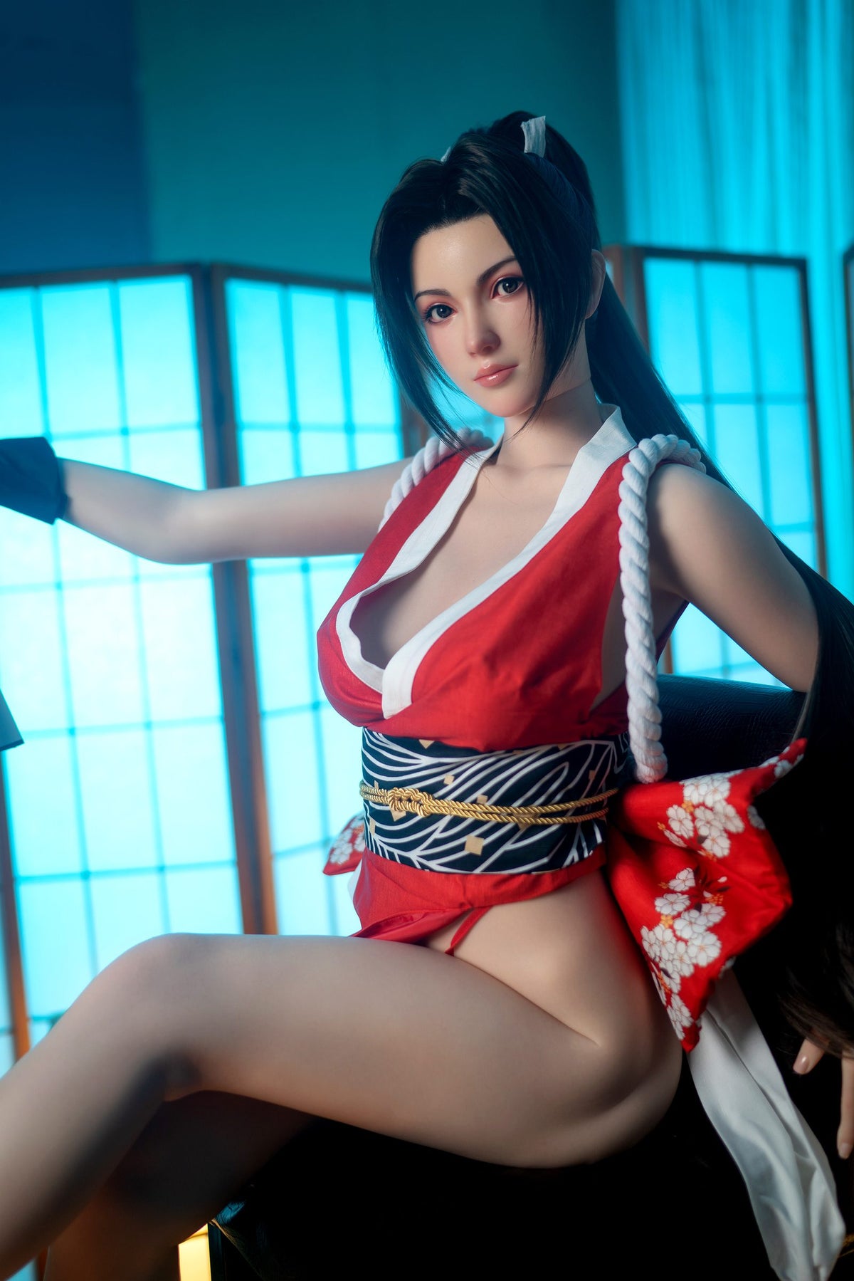 Mai Shiranui: 168cm E-Cup Silicone Sex Doll