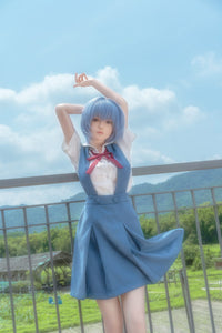 Rei Ayanami: 156cm E-Cup Silicone Sex Doll