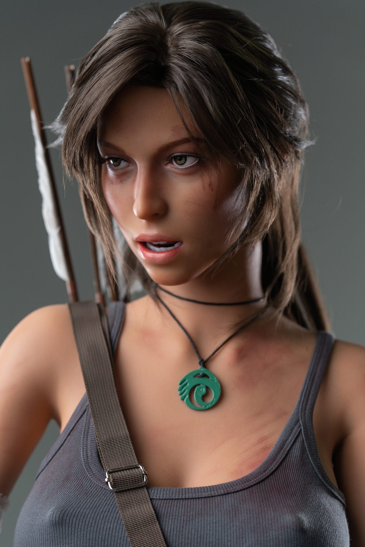 Lara Croft: 166cm E-Cup Silicone Sex Doll