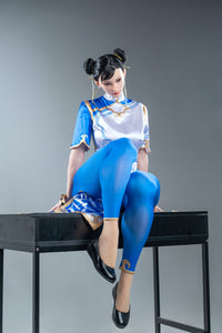 Chun-Li: 169cm F-Cup Silicone Sex Doll