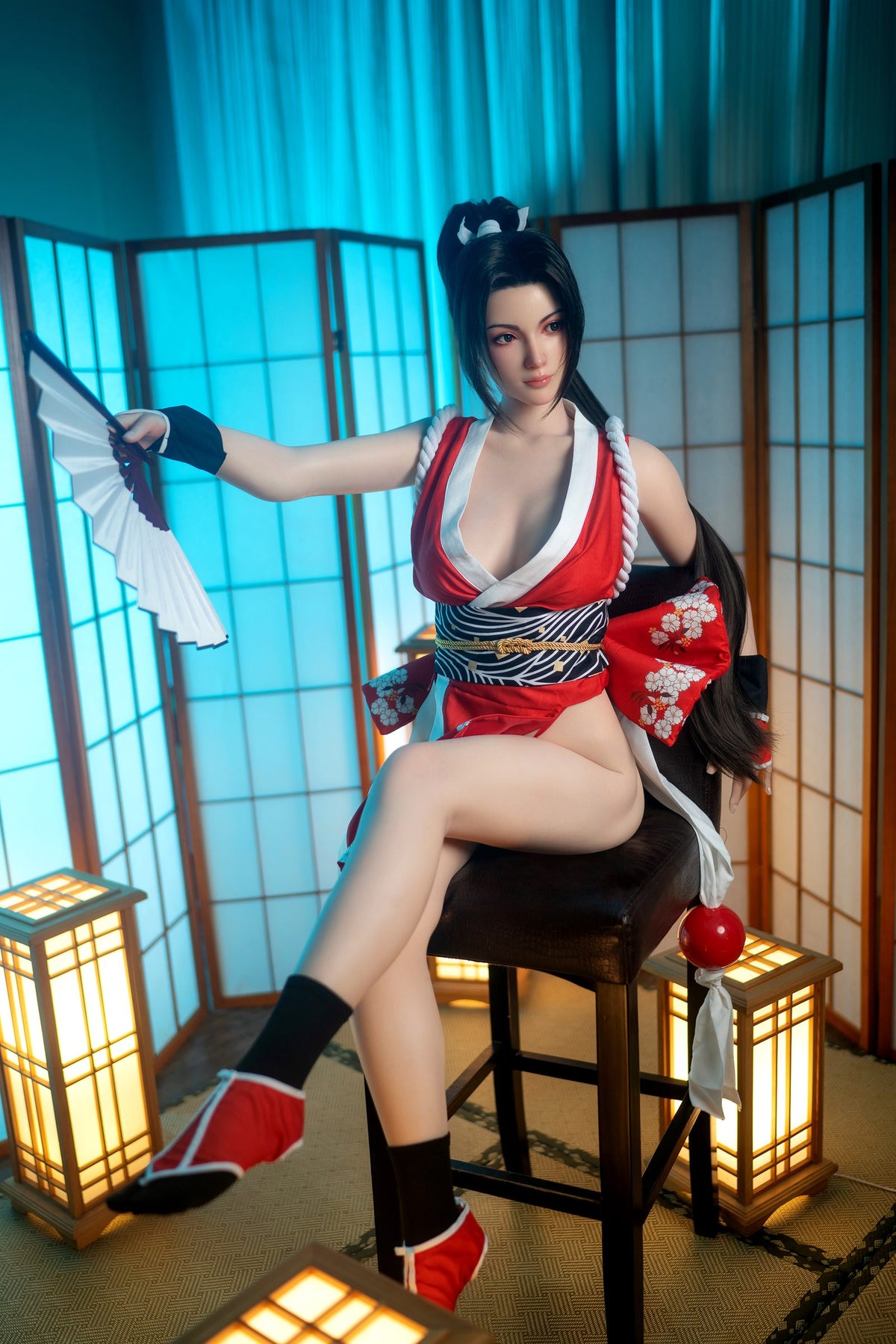 Mai Shiranui: 168cm E-Cup Silicone Sex Doll