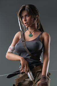 Lara Croft: 166cm E-Cup Silicone Sex Doll