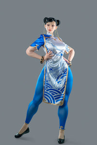 Chun-Li: 169cm F-Cup Silicone Sex Doll