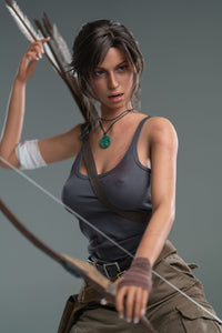 Lara Croft: 166cm E-Cup Silicone Sex Doll