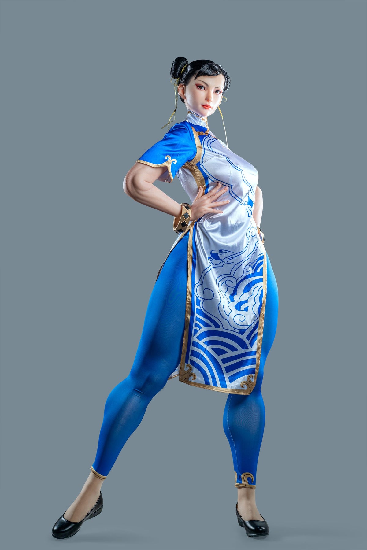 Chun-Li: 169cm F-Cup Silicone Sex Doll