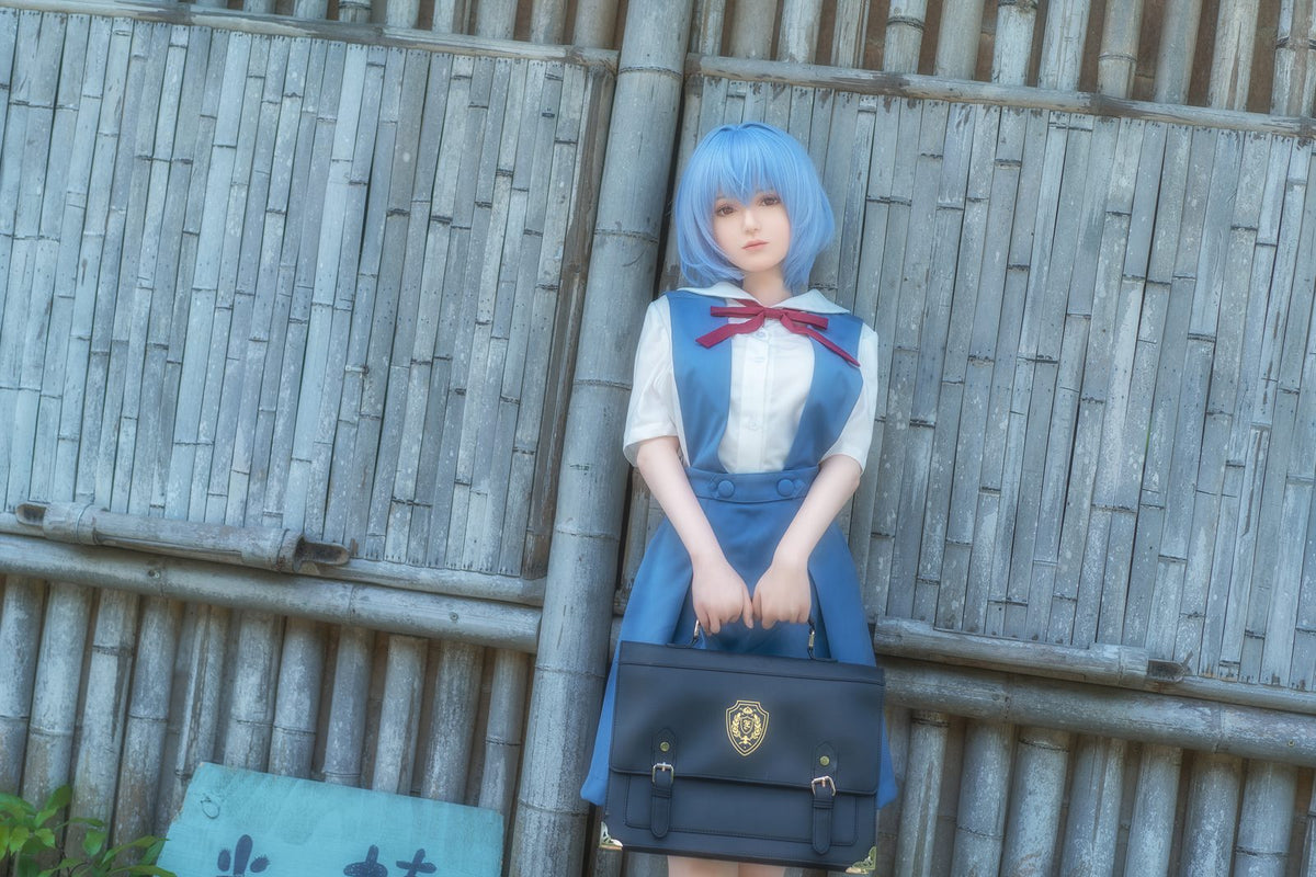Rei Ayanami: 156cm E-Cup Silicone Sex Doll
