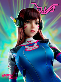 D.Va: 167cm D-Cup Silicone Sex Doll