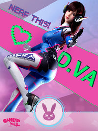 D.Va: 167cm D-Cup Silicone Sex Doll