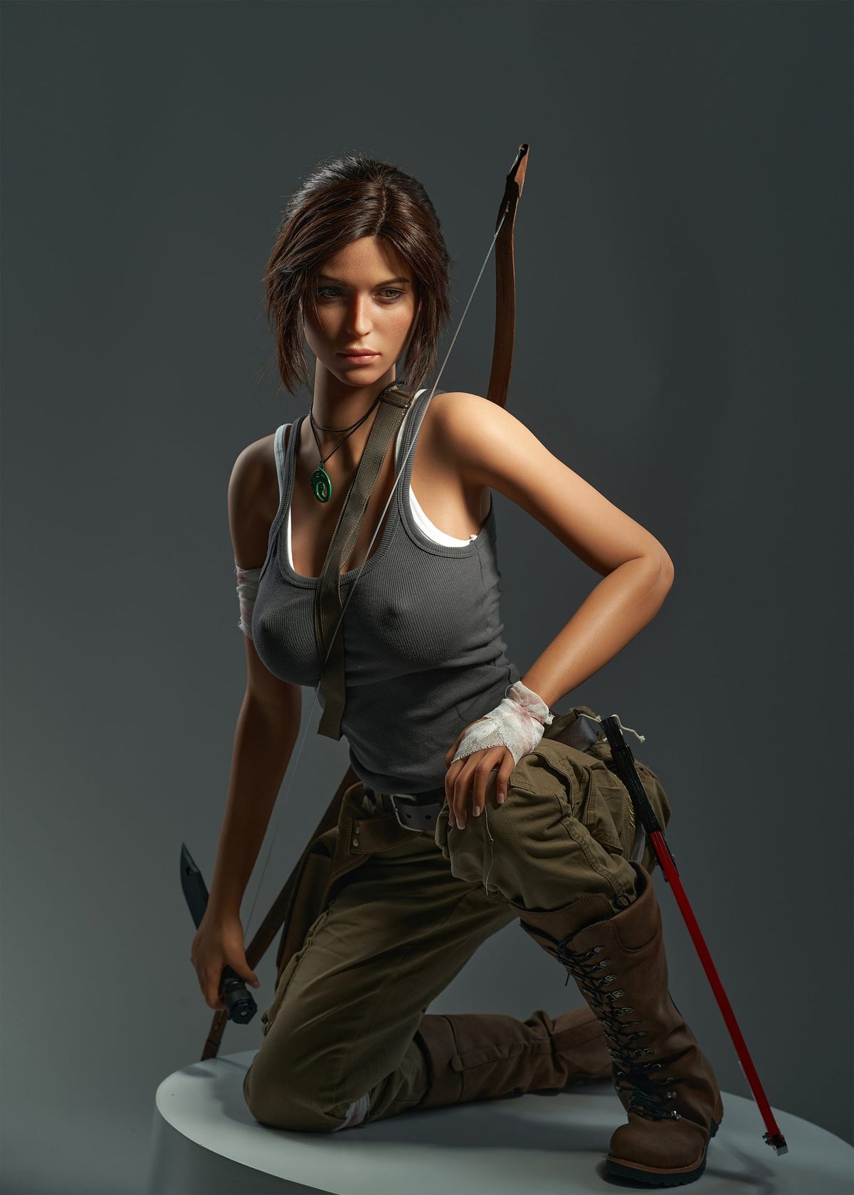Lara Croft II: 166cm E-Cup Silicone Sex Doll