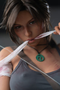 Lara Croft: 166cm E-Cup Silicone Sex Doll