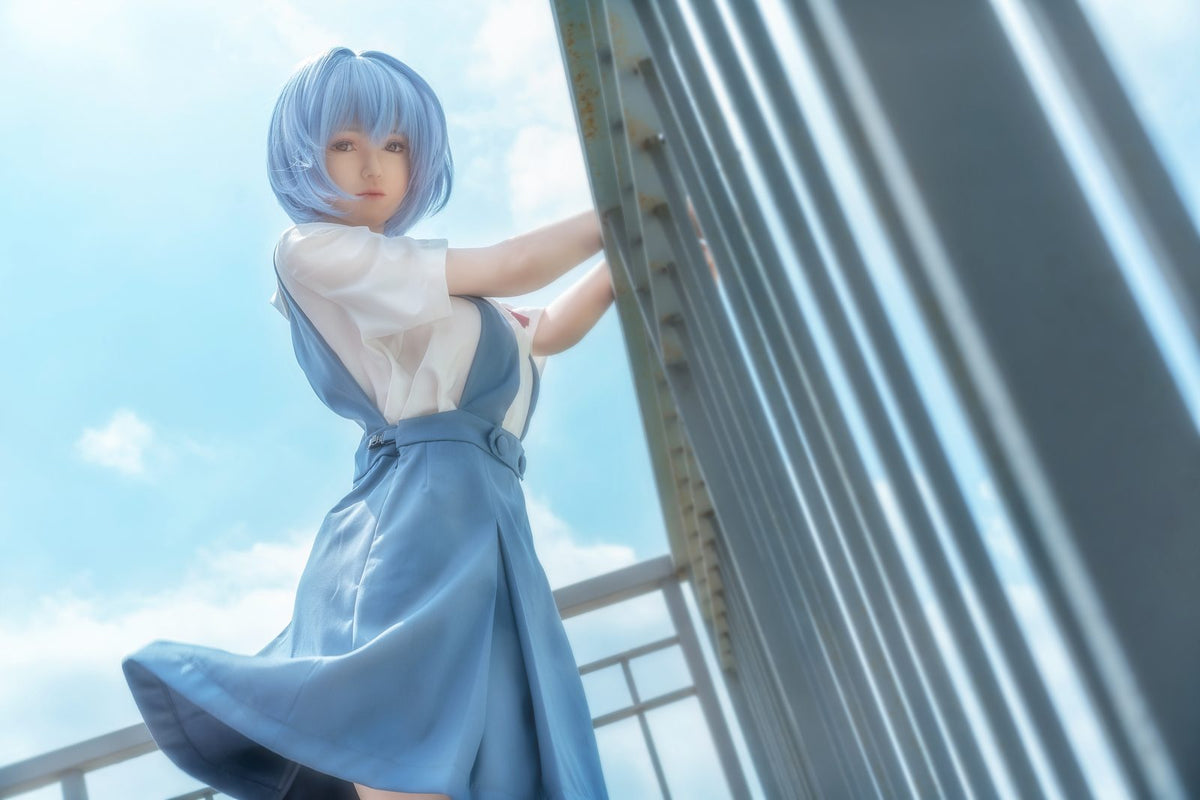 Rei Ayanami: 156cm E-Cup Silicone Sex Doll