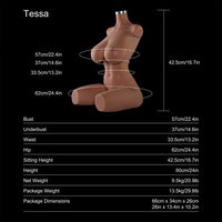 Tessa: 60cm E-Cup Torso (Ready To Ship)