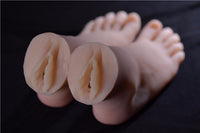 Realistic Silicone Feet with Vaginas
