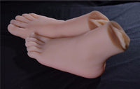 Realistic Silicone Feet with Vaginas